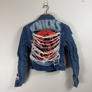 Knicks NBA Denim Jacket